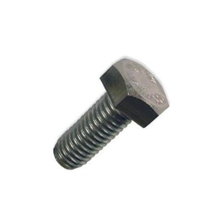 Grade 2, 5/16-24 Hex Head Cap Screw, Plain Steel, 5/8 In L, 1800 PK